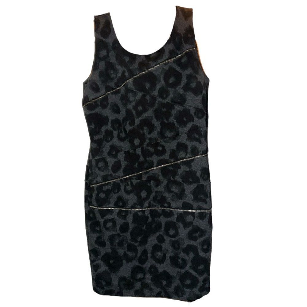 Michael Michael Kors Leopard Print Sleeveless Dress Size 4